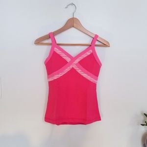 Pink Lululemon Yoga Tank